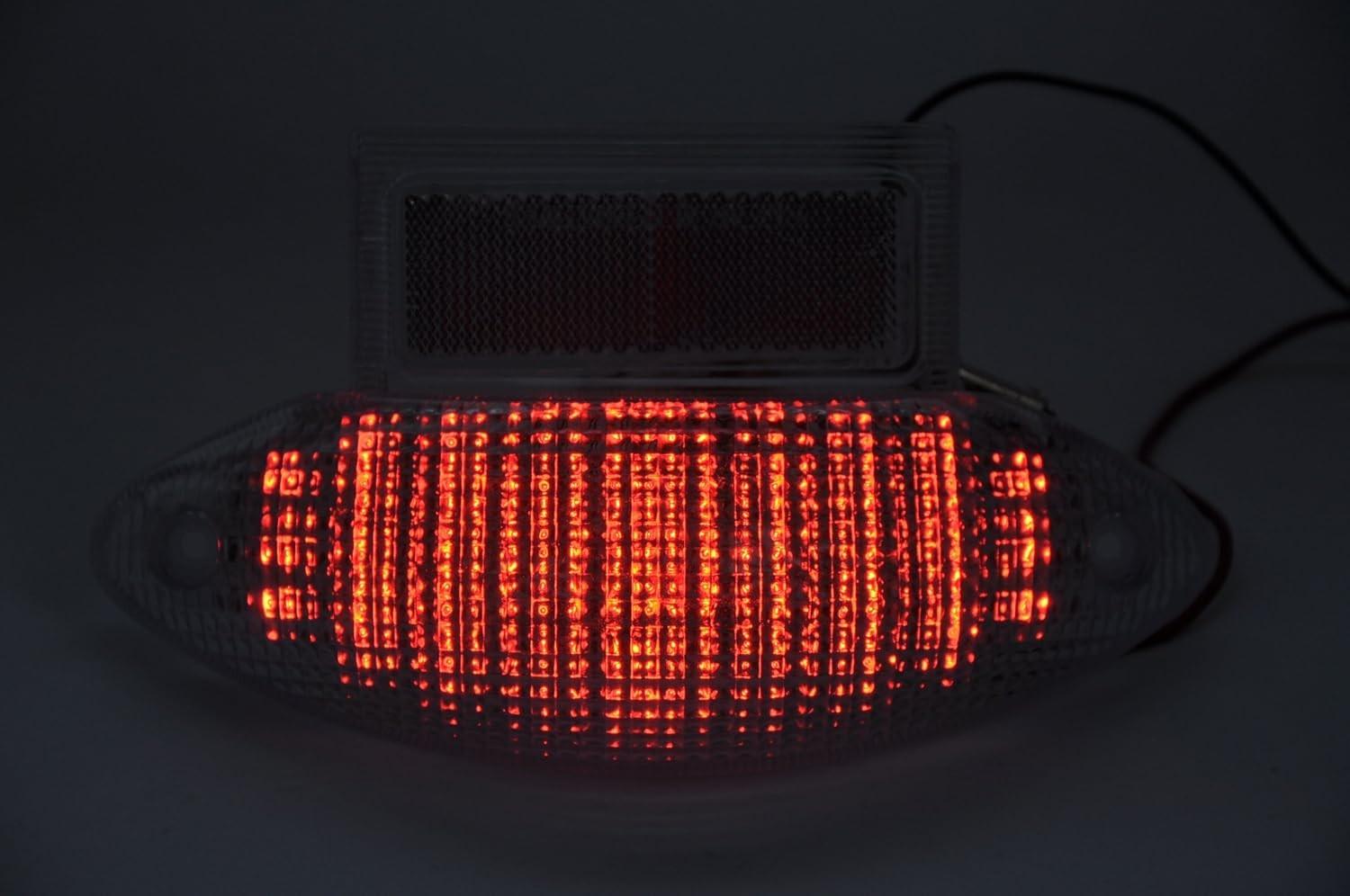 Luz Traseira LED com Seta Integrada para Suzuki GSXR1300 & Katana 600 (1999-2007)