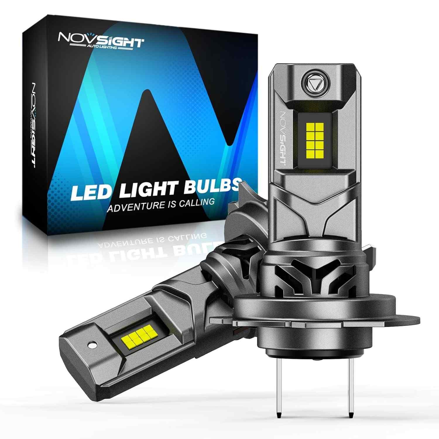 Farol de Neblina LED NOSIGHT H7: Iluminação Potente e Segura para Seu Veículo