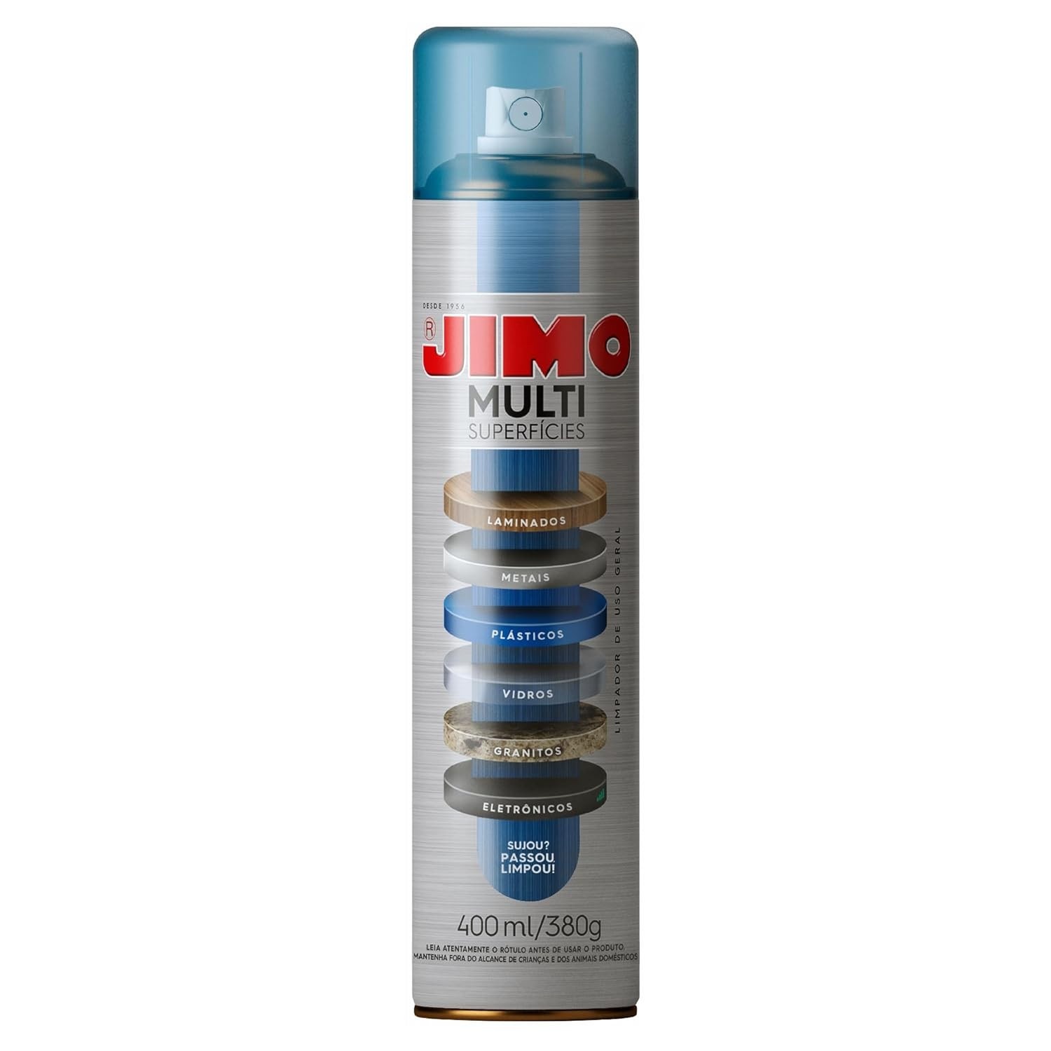 Jimo Multi Superfícies 400ml - Limpeza a Seco para Todos os Ambientes