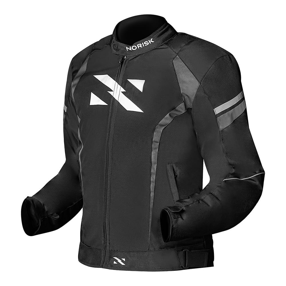 Jaqueta Norisk Masculina Tornado Preto e Cinza Tamanho:P/S