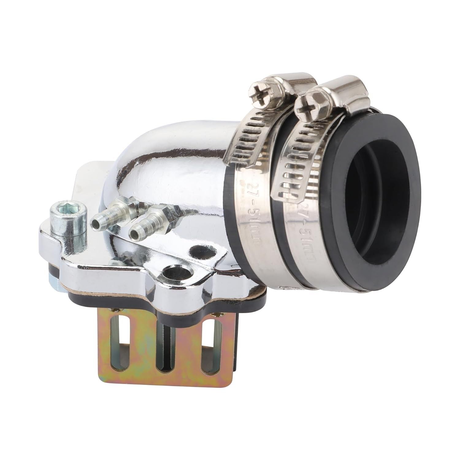 Coletor Admissão GOOFIT Alta Performance c/ Válvula Palheta para Yamaha Jog 50cc 2T (Minarelli)