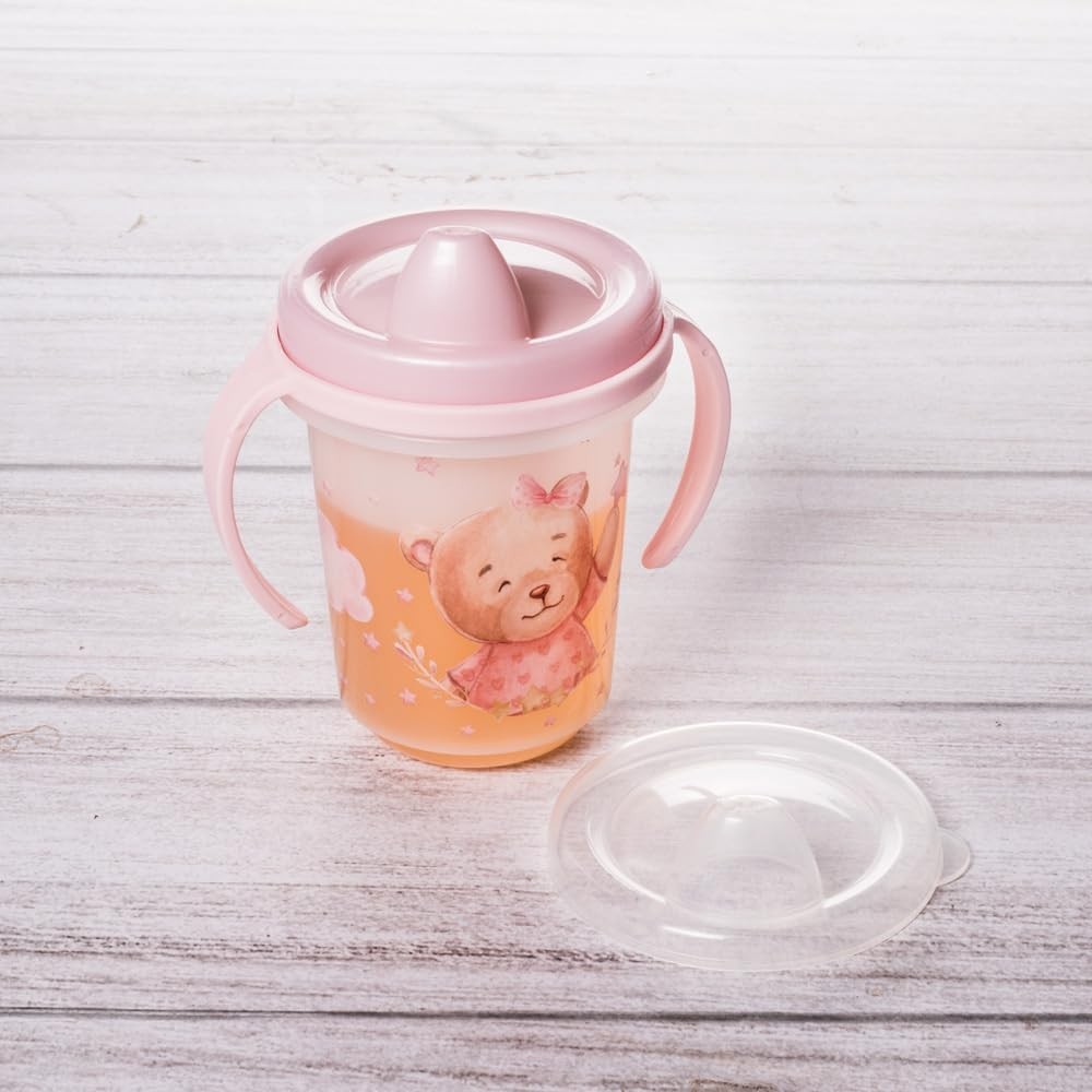 Caneca de Transição 330 ml Ursa - Segurança e Conforto para Bebês