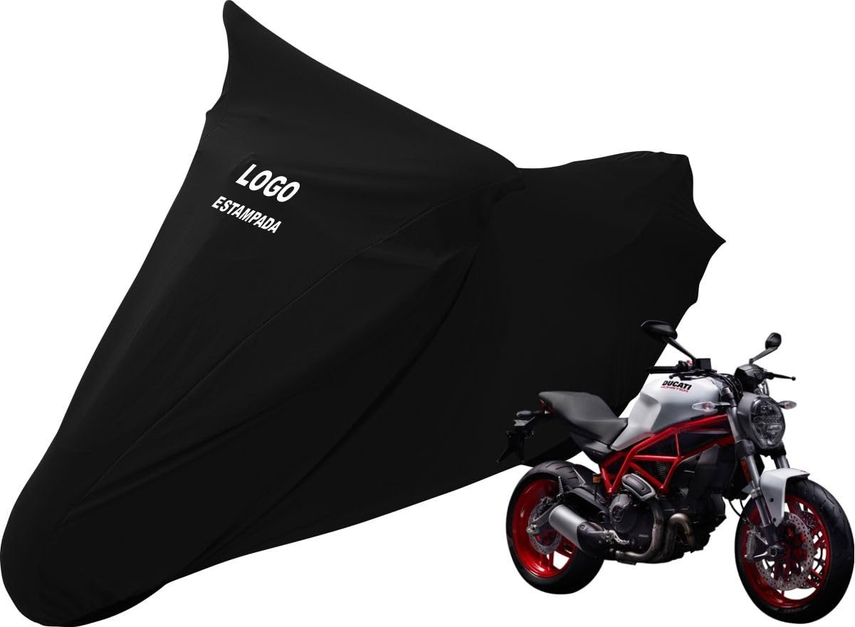 Capa para Moto Ducati Monster com Elasticidade – Proteção Premium em Preto
