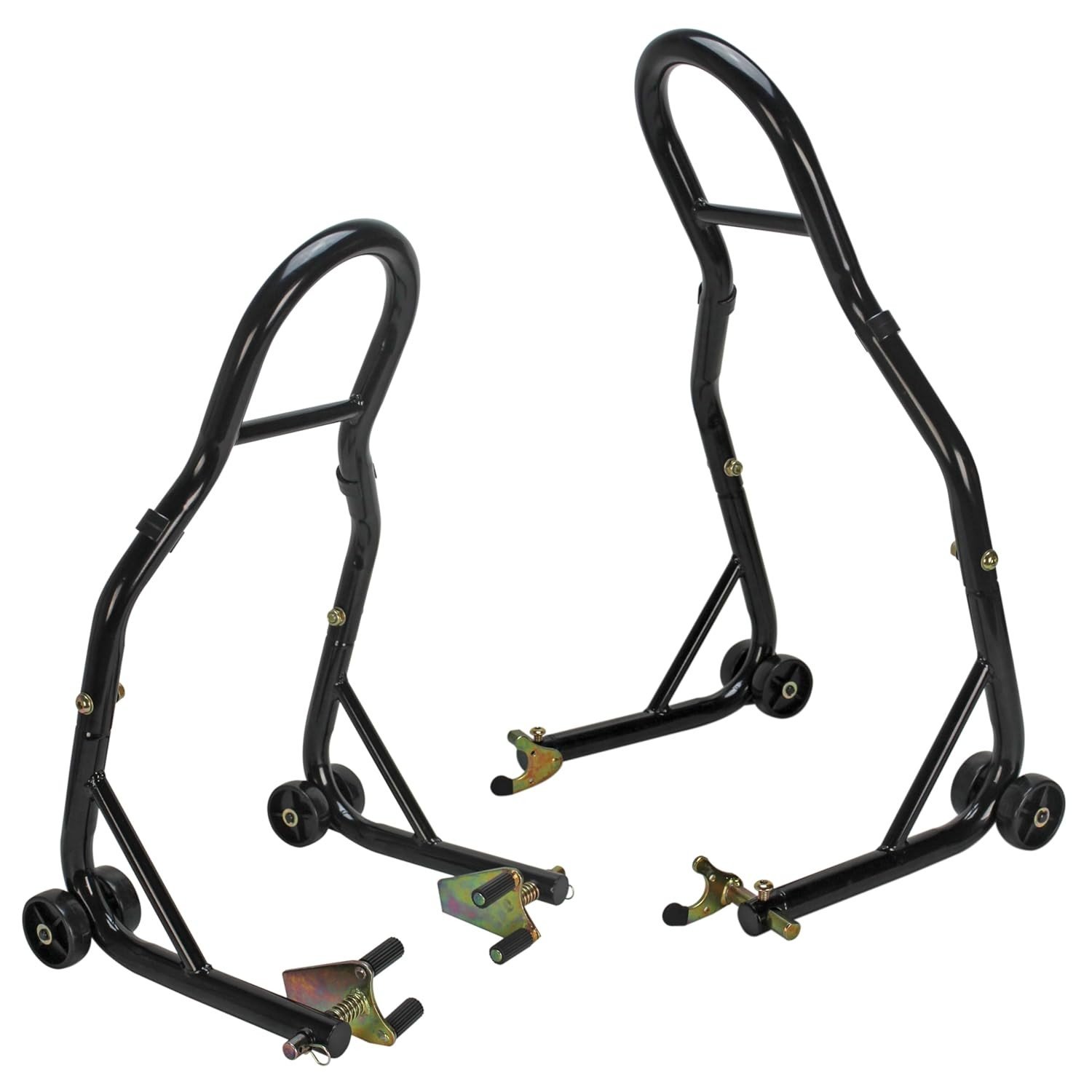 Extreme Max Suporte de Elevação Moto Esportiva: Dianteiro e Traseiro para Yamaha, Honda, Kawasaki, Suzuki, Ducati, BMW