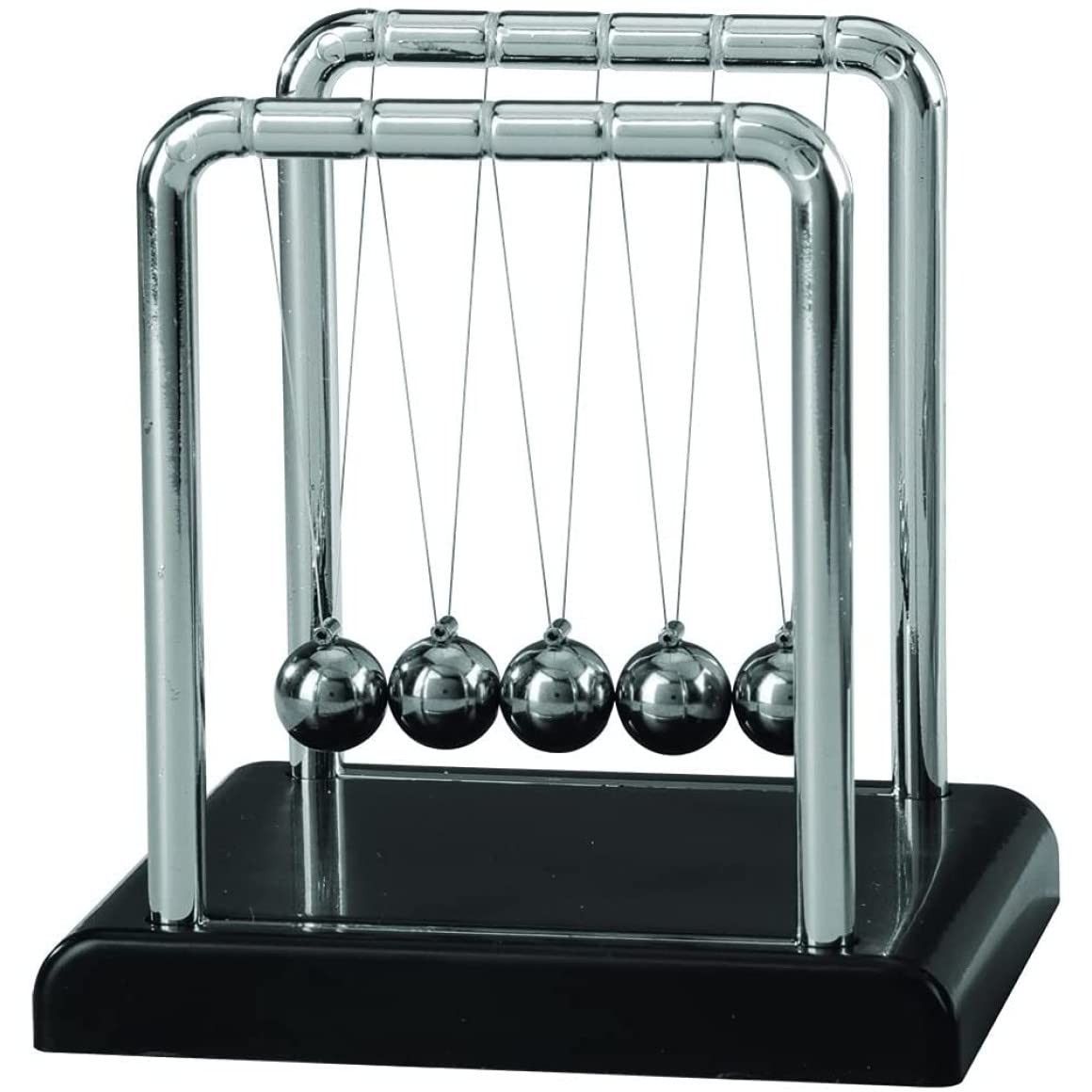 Pêndulo de Newton Decorativo para Escritório - Brinquedo Educativo com Design Moderno