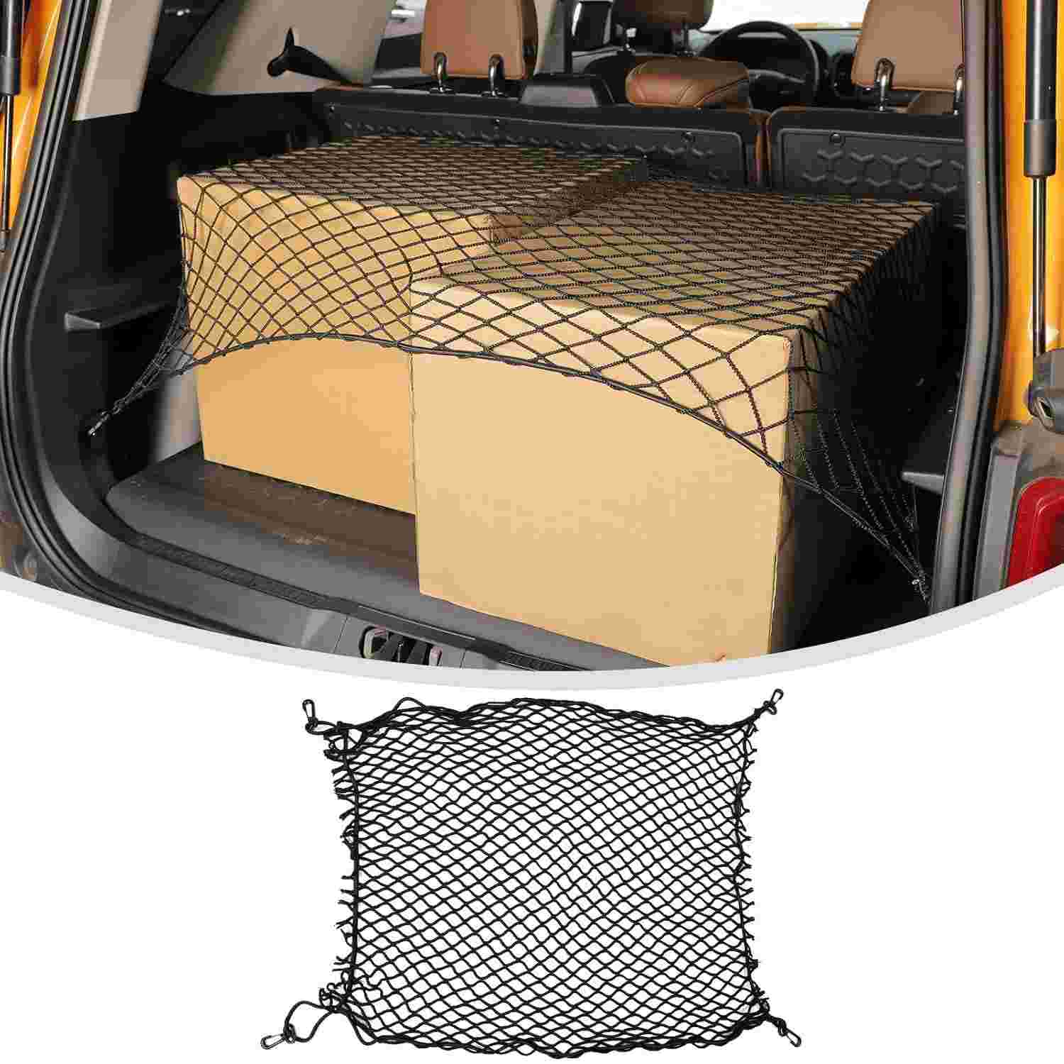 Rede Organizadora de Porta-Malas Linskip para Ford Bronco Sport 2021-2025: Mantenha Tudo no Lugar!