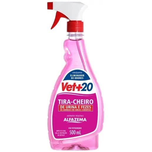 Vet+20 Tira Cheiro Alfazema 500ml - Elimine Odores e Perfume Ambientes com Fragrância Natural