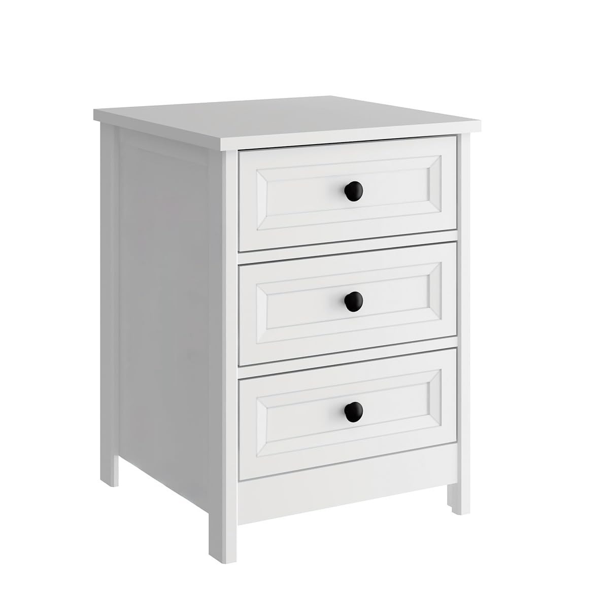 Mesa de Cabeceira Ditália 3 Gavetas DM-111 – Design Moderno e Organização Inteligente para Seu Quarto