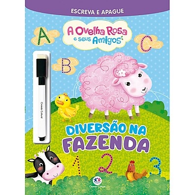 A Ovelha Rosa: Diversão na Fazenda – Aprenda a Escrever!