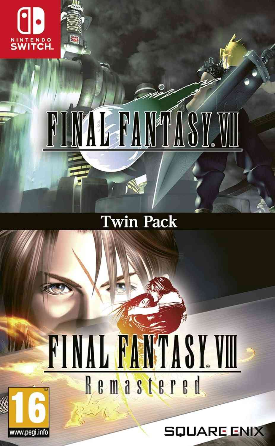 Pacote Nintendo Switch: Final Fantasy VII & VIII Remastered - A Aventura Definitiva!