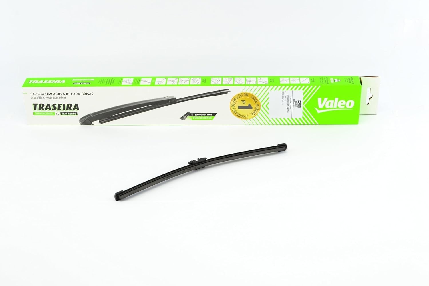 Palheta Traseira Valeo C280: Essencial para Fiat Argo e Ford Ecosport (2016-2022)