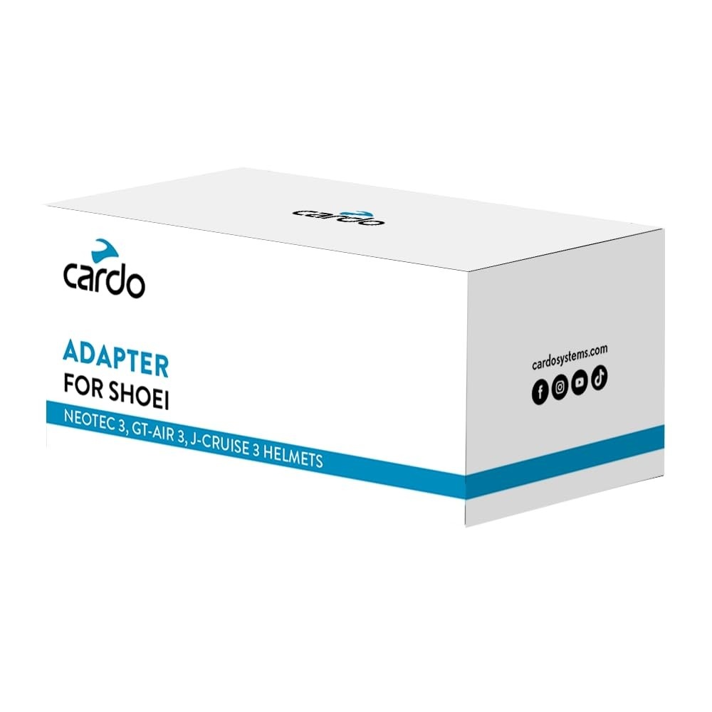 Adaptador Cardo PACKTALK Geração 3 para Shoei: Conexão Perfeita!