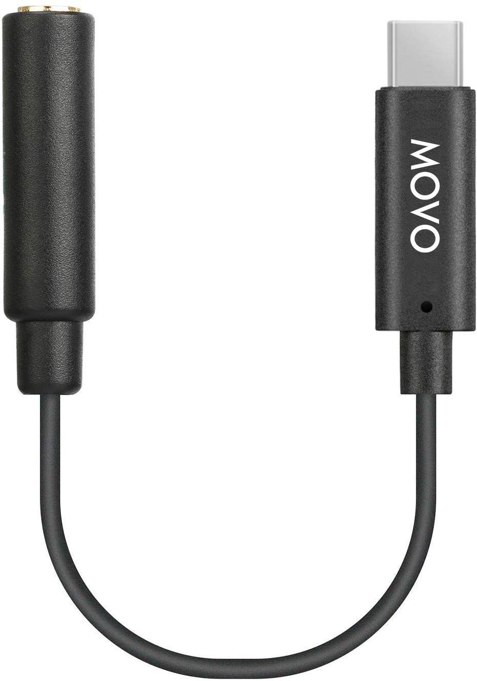 Adaptador de Áudio USB-C para Microfone 3.5mm TRS - Movo para DJI Osmo Pocket