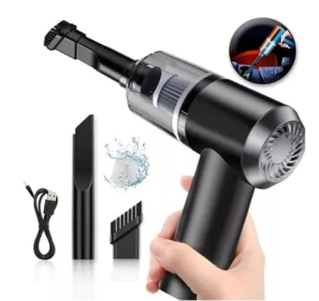 Mini Aspirador Automotivo Portátil Proffisional Cleaner: Potência Sem Fio para Seu Carro!