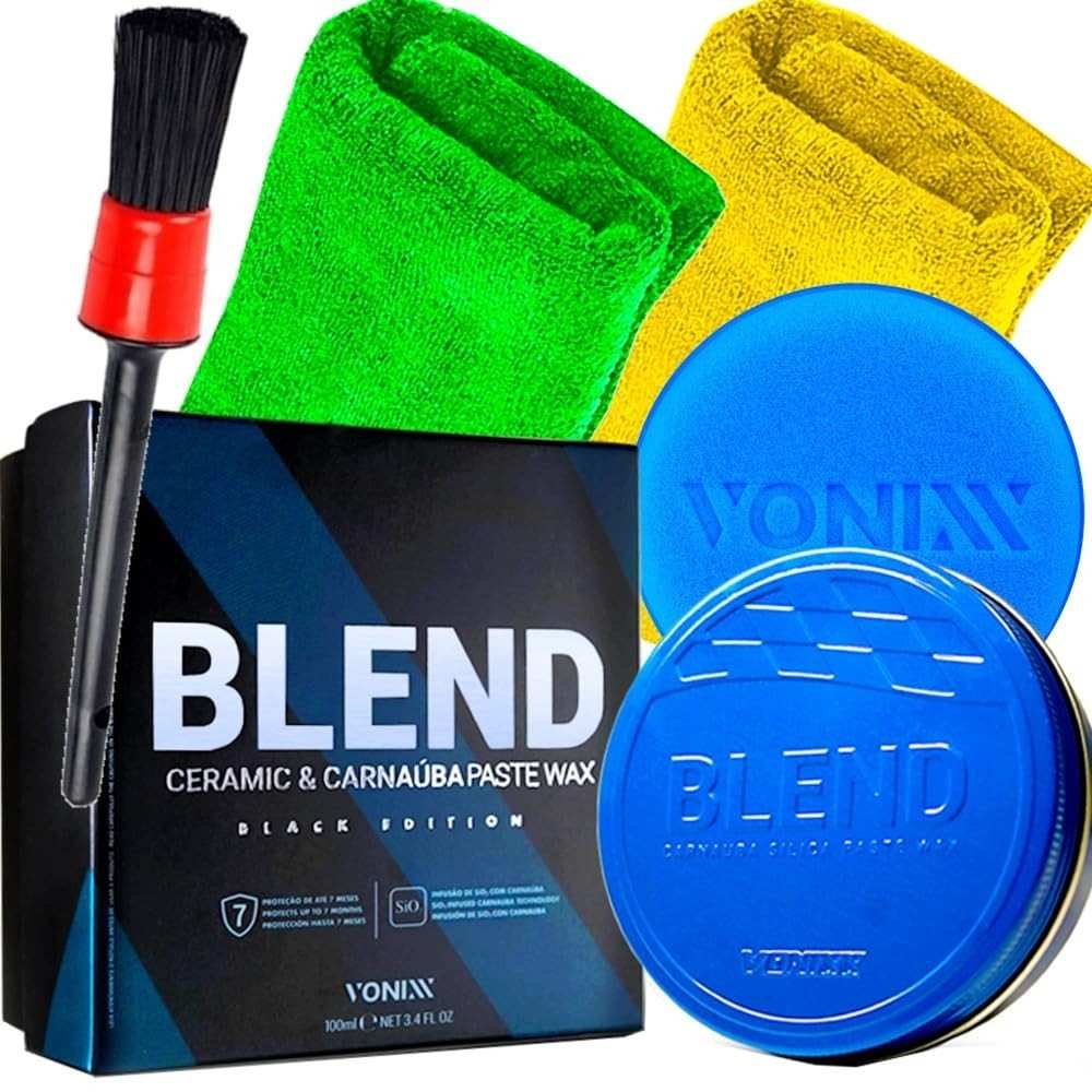 Kit Blend Paste 100ml Vonixx e Acessórios Para Estética Automotiva Karbox
