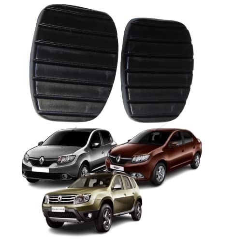 Kit Capa de Pedal Embreagem e Freio - Duster, Logan, Sandero (2014+)