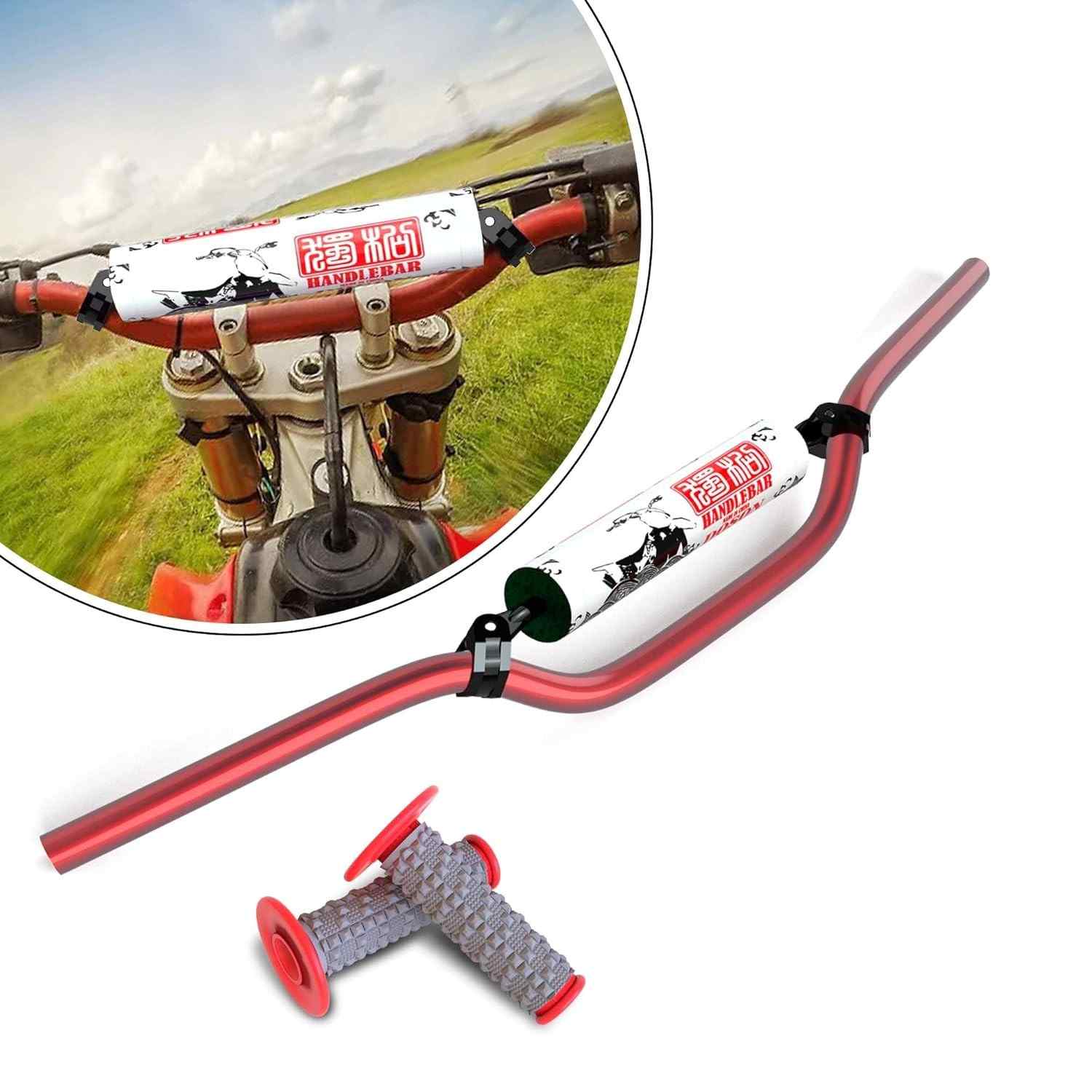 Guidão 7/8" com Manopla de Espuma: Conforto e Controle para sua Pit Bike e Mini Quadriciclo