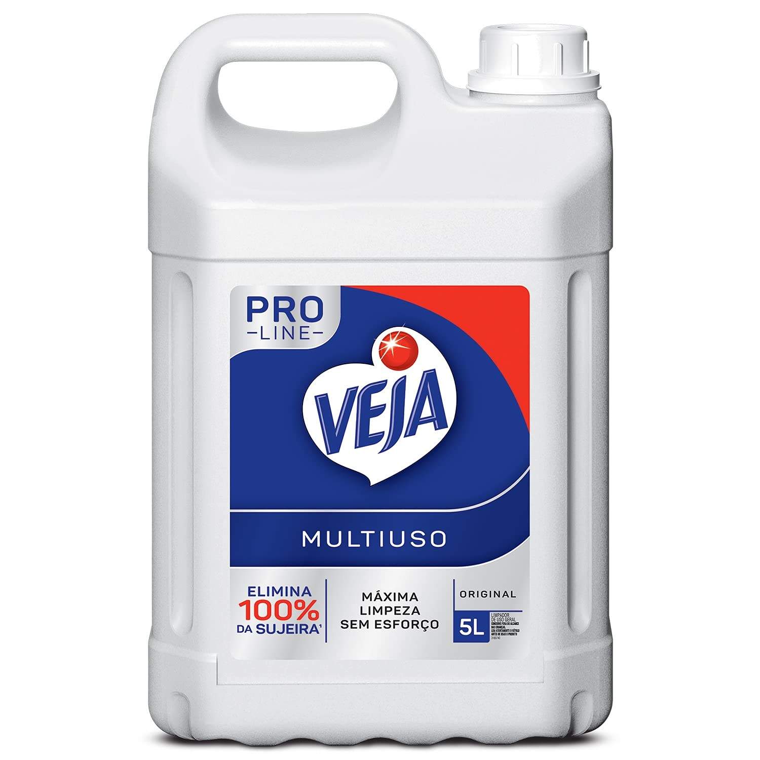 Veja PRO Line Limpador Multiuso 5L - Poder de Limpeza Profissional para Qualquer Superfície