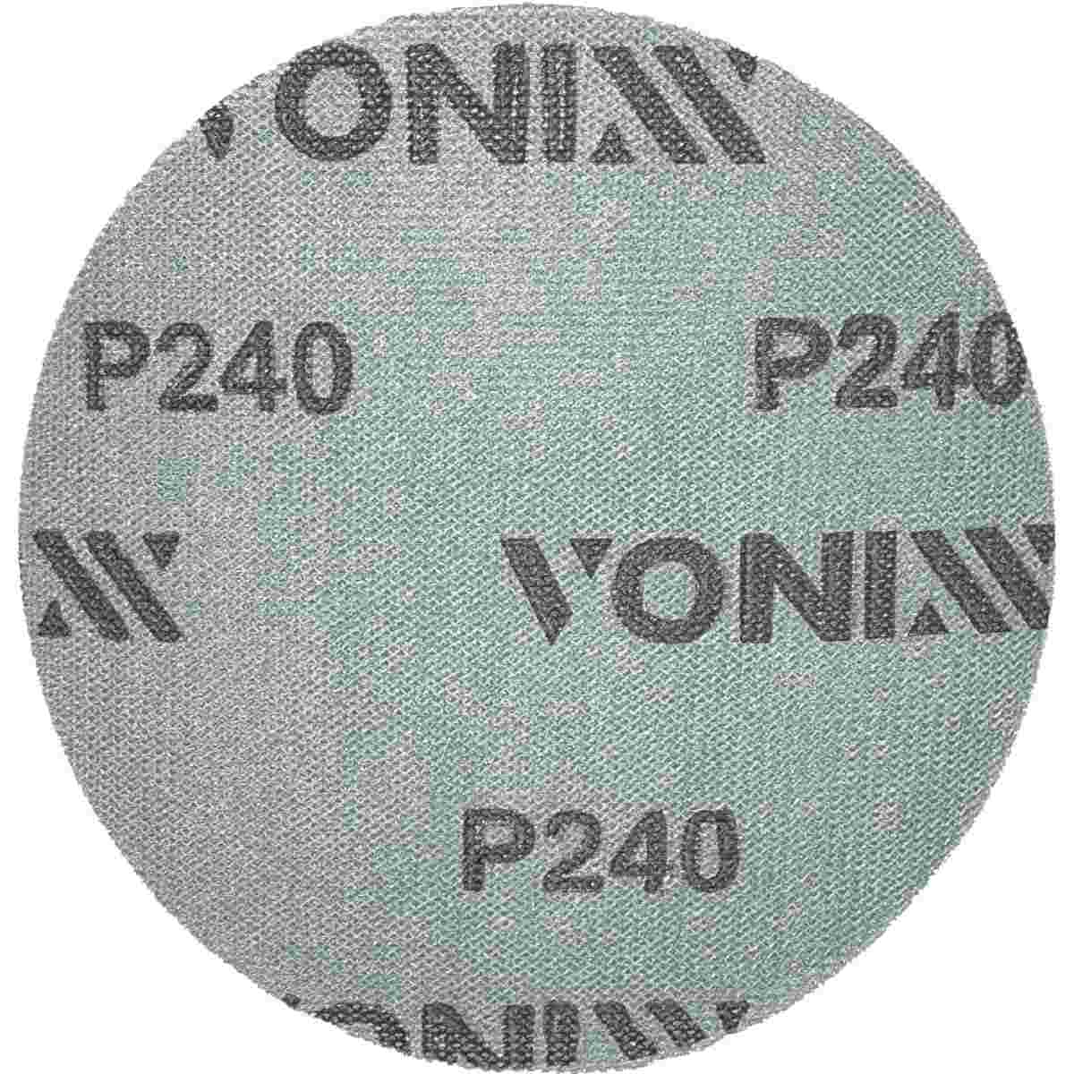 Lixa P240 para Polimento de Vidro Vonixx - 5 Polegadas | Acabamento Profissional e Sem Riscos