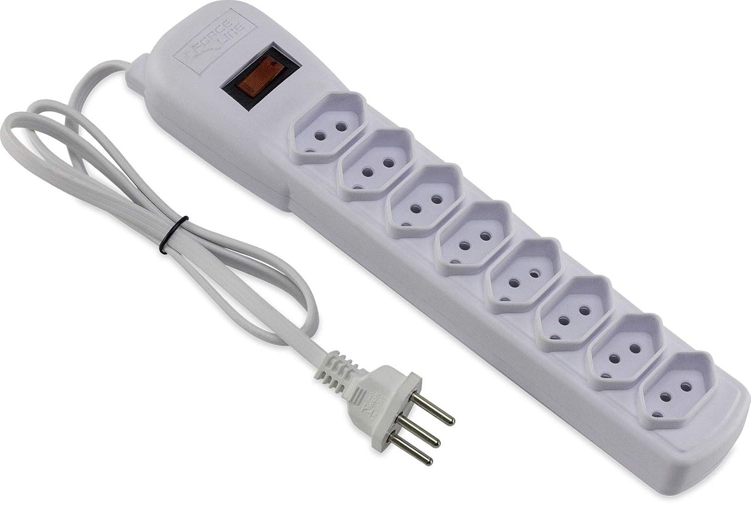 Filtro de Linha Force Line 8 Tomadas Bivolt: Proteção e Praticidade para Seus Equipamentos