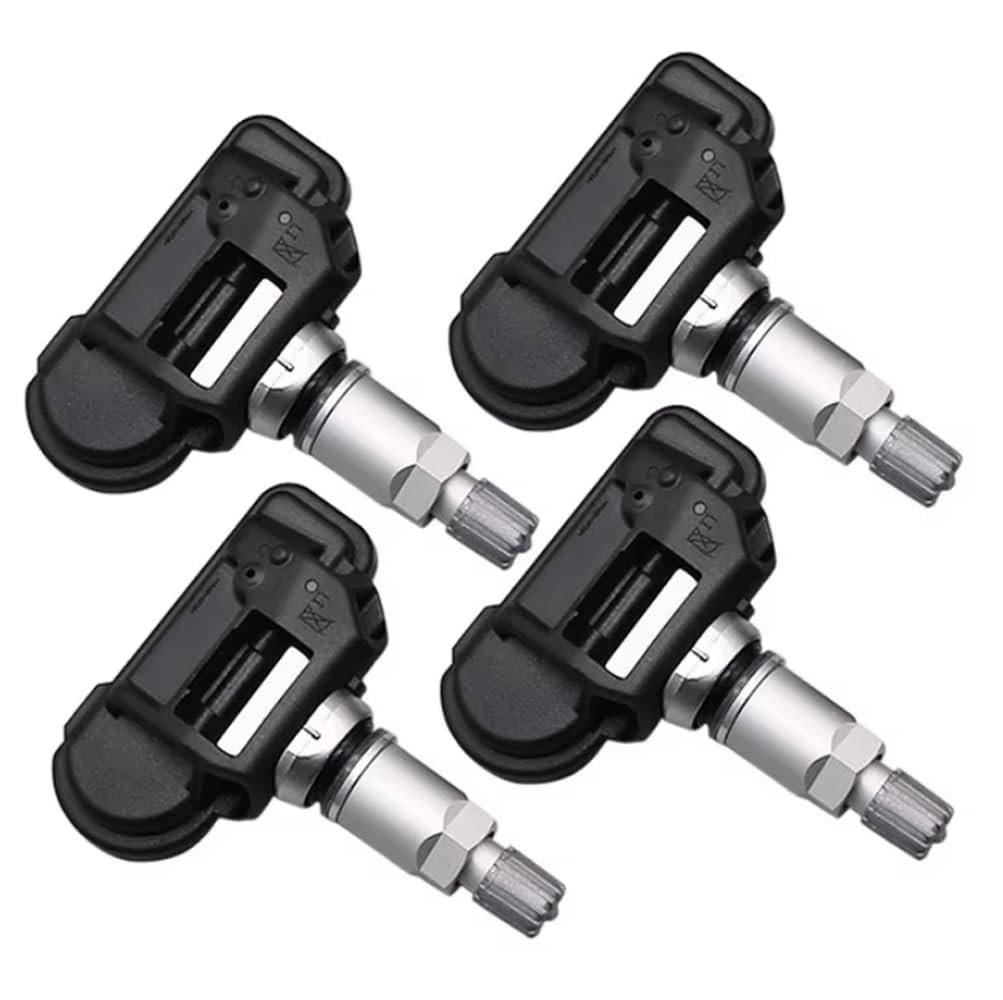 Kit 4 Sensores TPMS 433MHz para Opel/Vauxhall - Pressão Ideal e Segurança para Seus Pneus