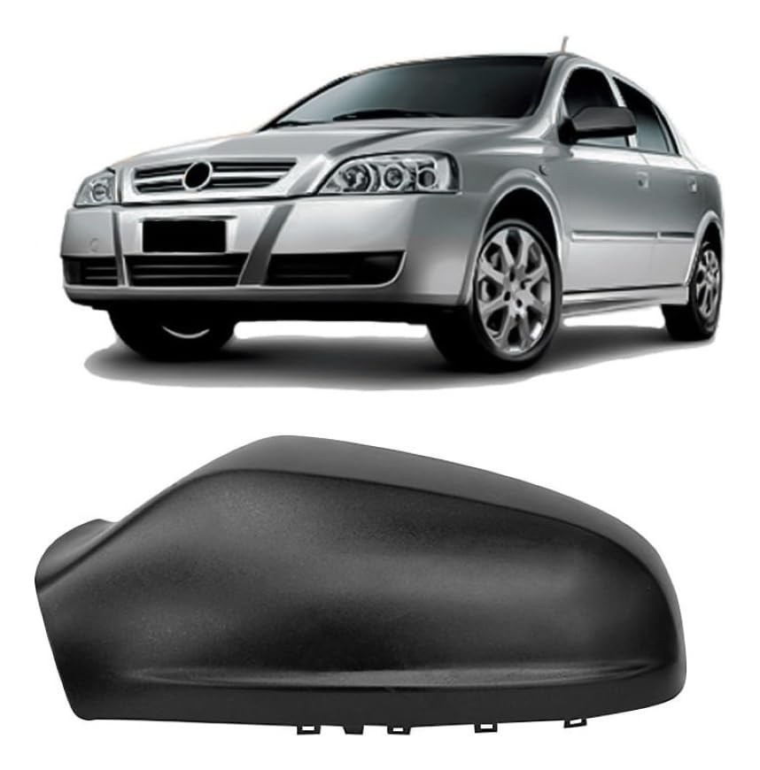 Capa Retrovisor Vectra 2006-2011 Lado Esquerdo Preta - Acabamento Perfeito!