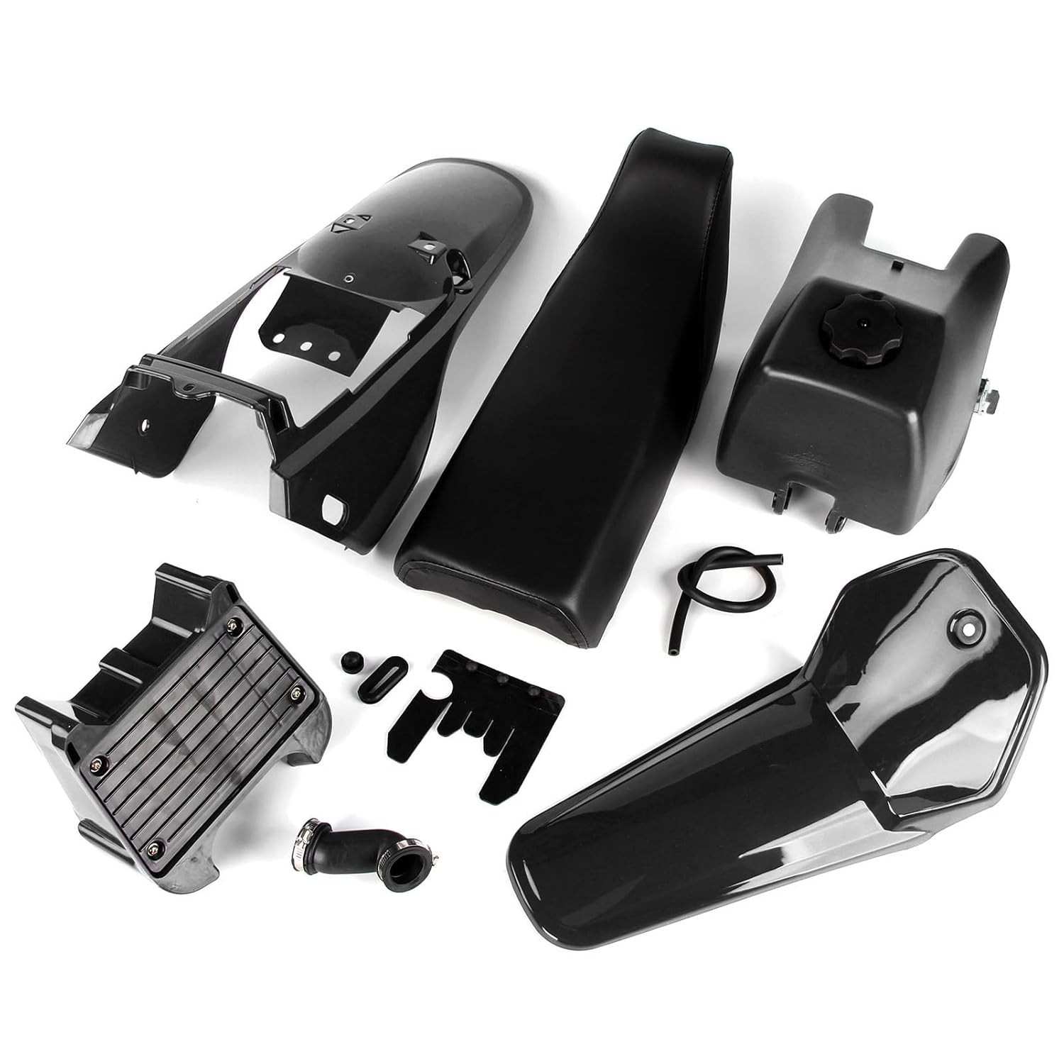 Kit de Plástico PW80 Preto - Componentes Premium para Projetos Criativos