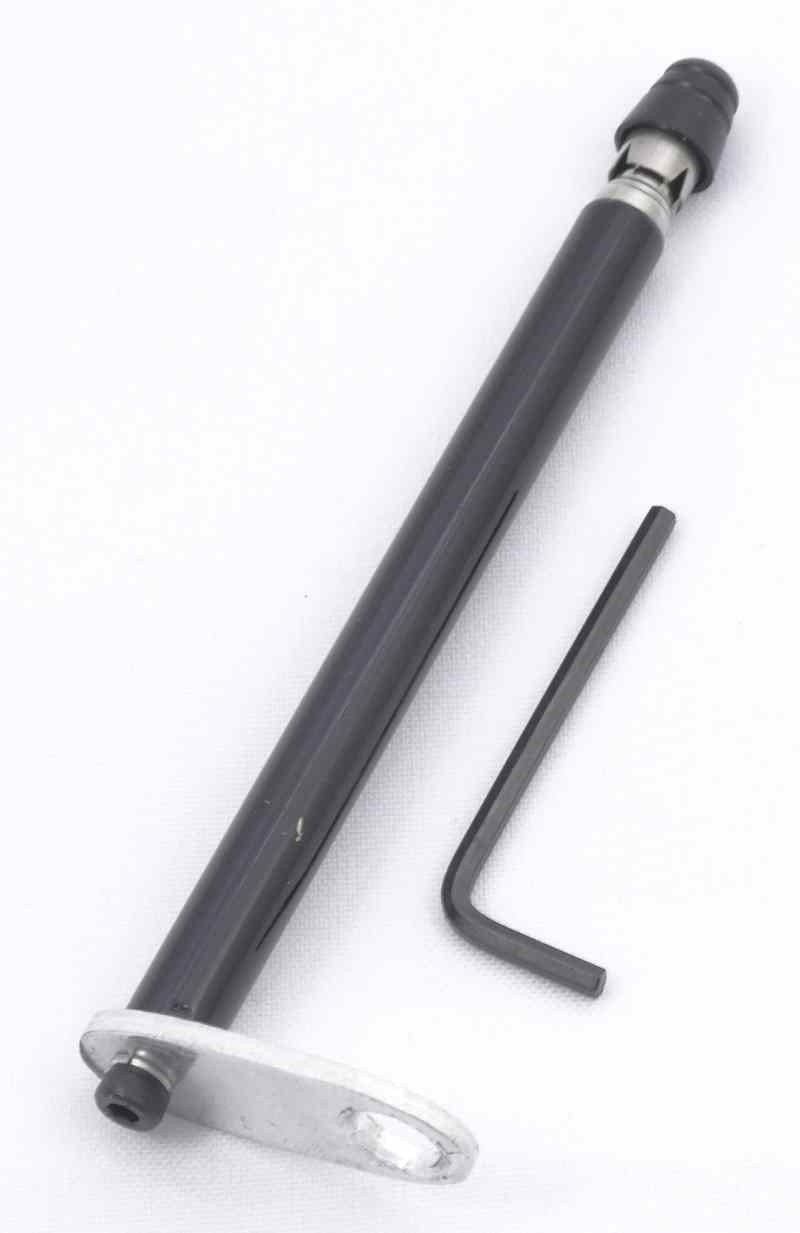 Antena Corta Pipa Spencer 7 Estágios Inox Preto para Retrovisor - Segurança Inovadora