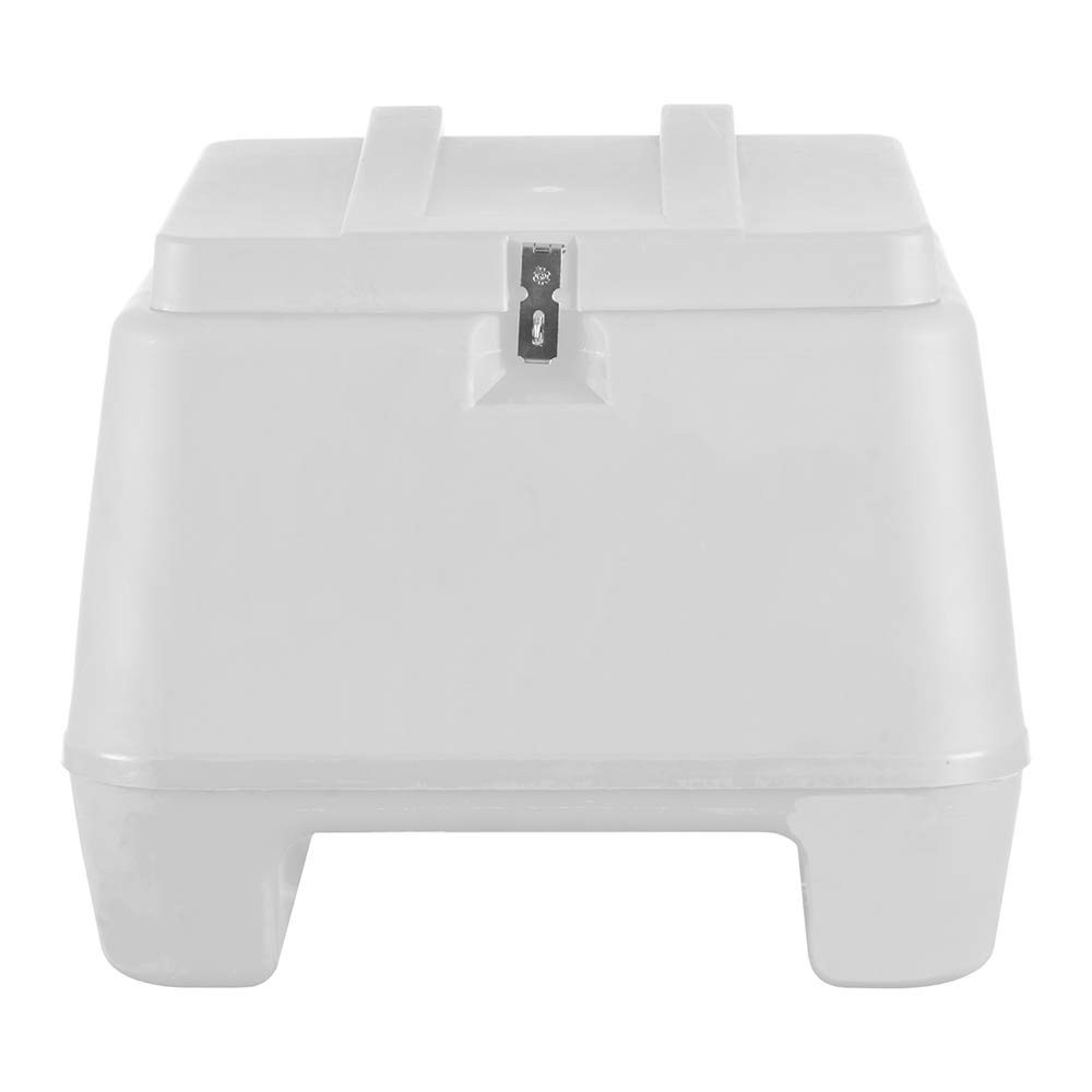 Baú Plástico Pro Tork 80L Branco: Segurança e Praticidade para Sua Moto