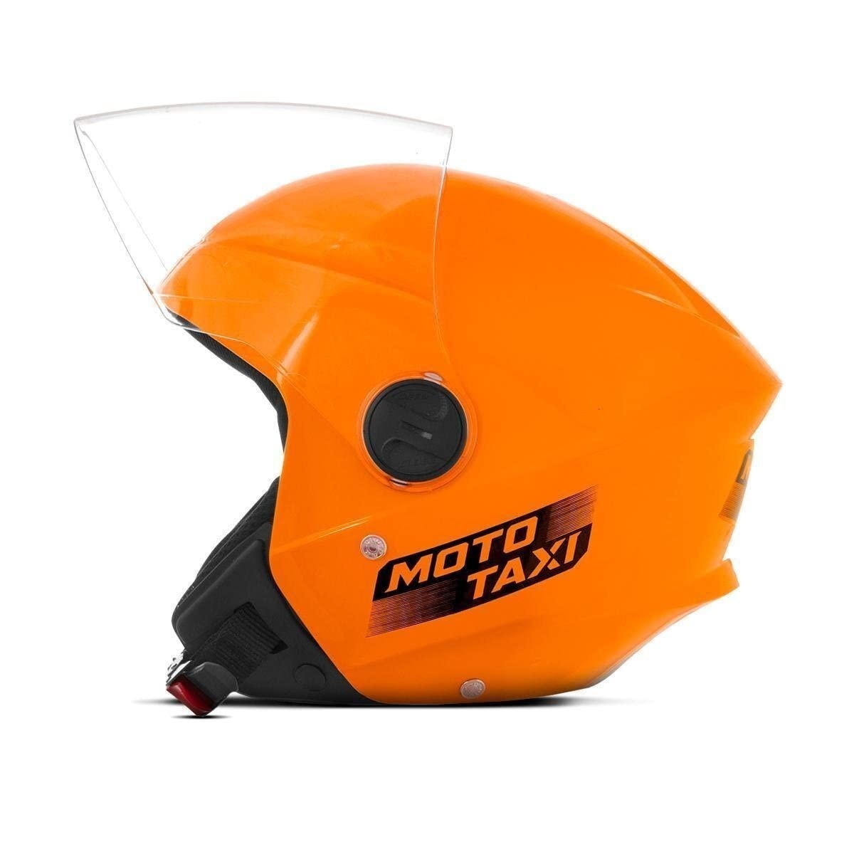 Capacete Fechado Pro Tork Liberty X Moto Táxi Laranja - Segurança e Estilo para Seu Dia a Dia
