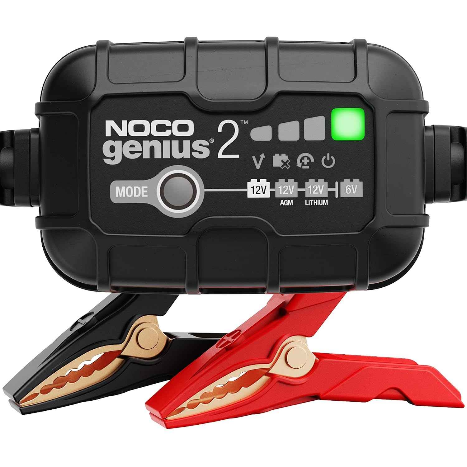 Carregador Inteligente NOCO 2A: Mantenha suas Baterias 6V/12V Sempre Prontas!