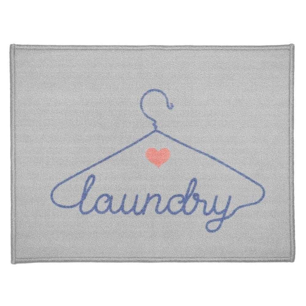 Tapete para Lavanderia CleanKasa Cabide 50cm x 70cm - KAPAZI | Proteção e Estilo para sua Área de Serviço