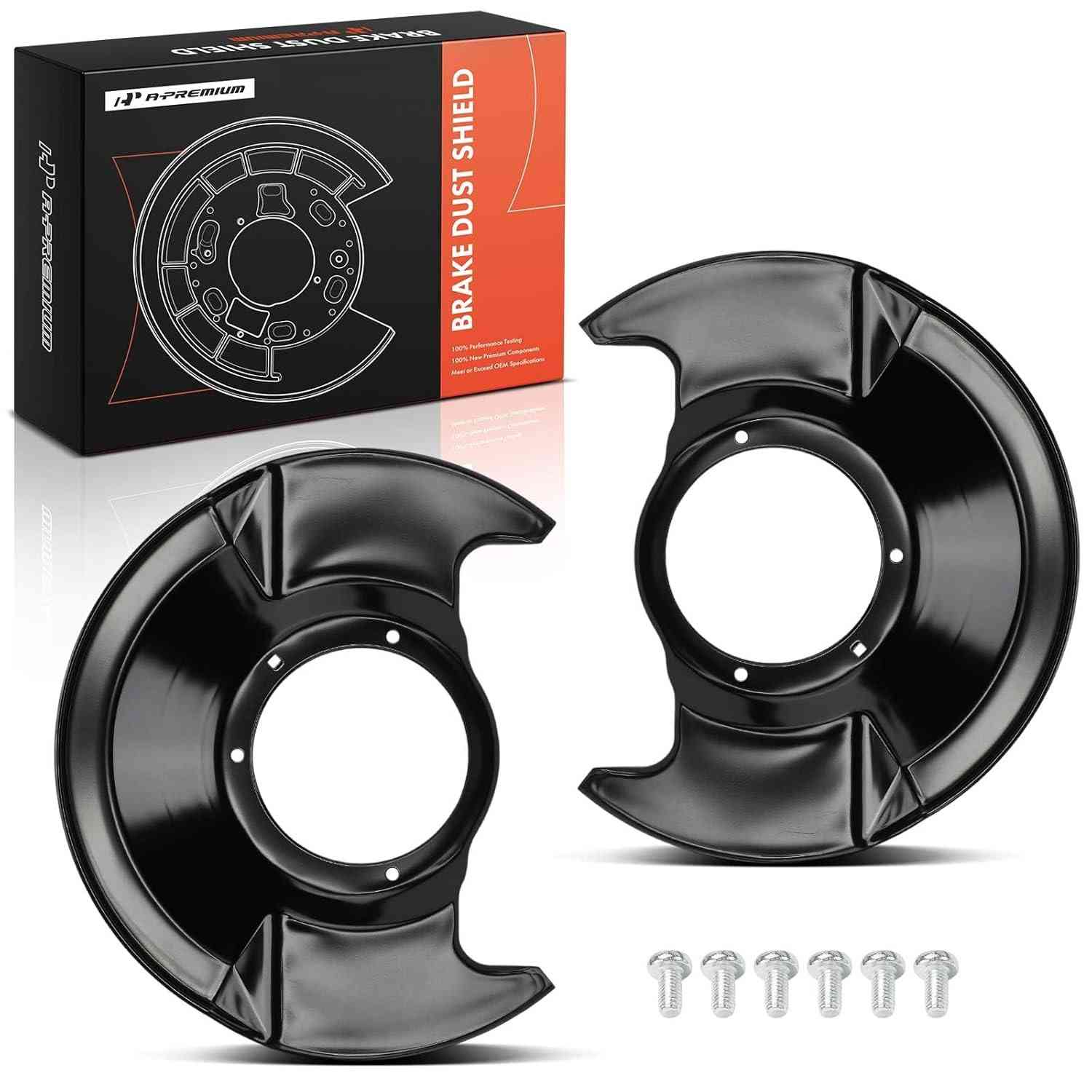 Protetor de Poeira Freio Dianteiro A-Premium para Honda Civic (93-05) e Civic del Sol (94-97) - Kit 2 Peças