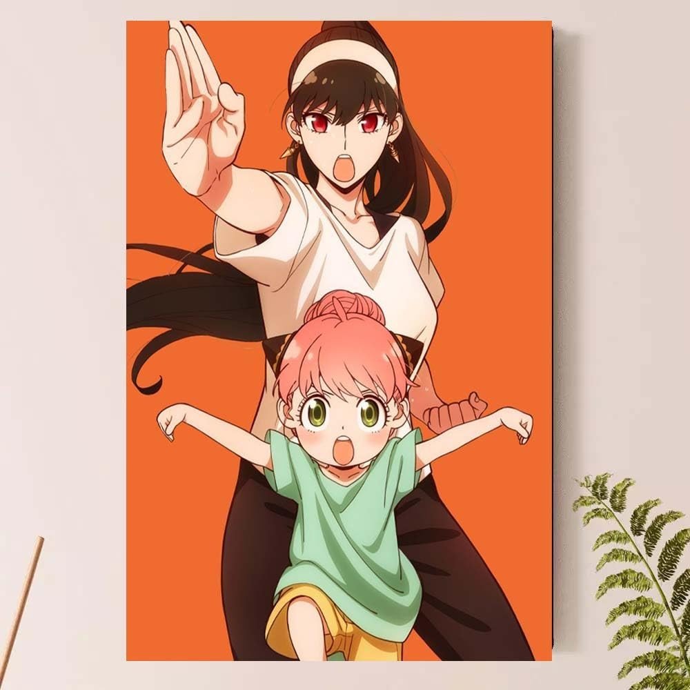 Quadro Decorativo Spy Family - Yor Forger | MDF Premium | Decoração Anime