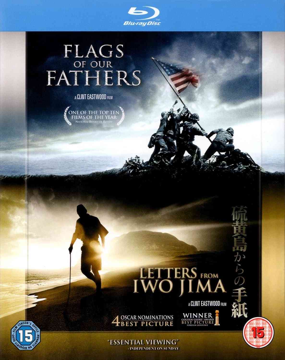Flags of Our Fathers e Letters from Iwo Jima - Coleção de Guerra em Blu-ray