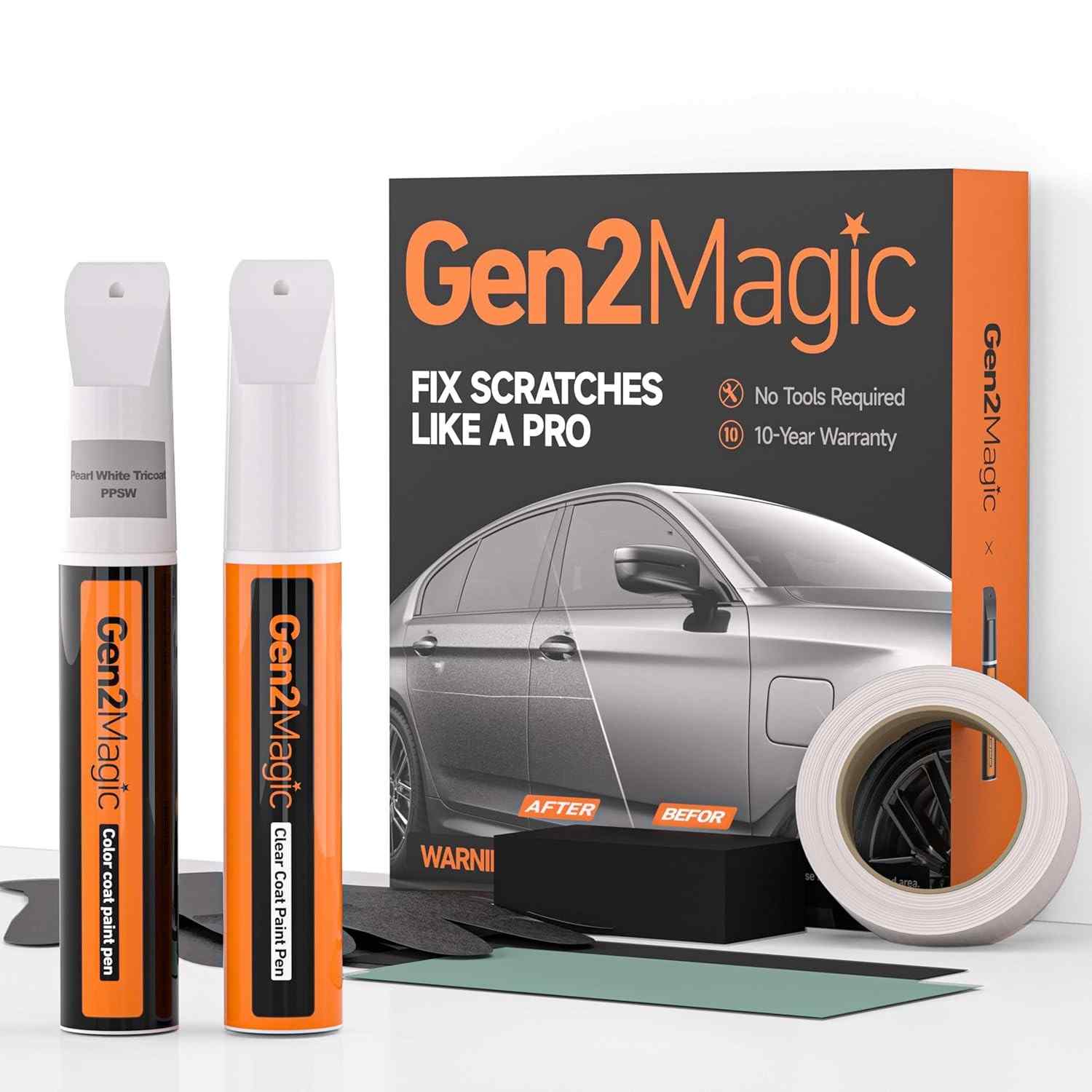 Kit Caneta de Retoque Ultra Red PR01 para Toyota - Reparo de Arranhões e Lascas com Fórmula Profissional