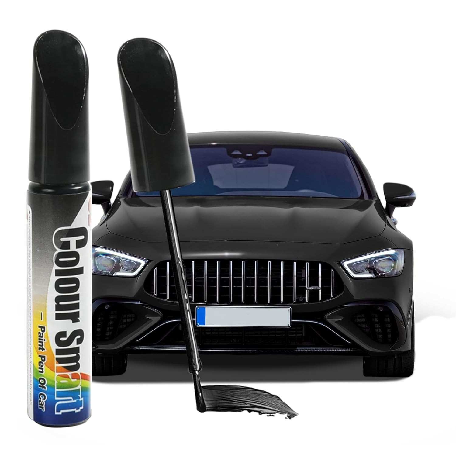 Tinta de retoque para carros, reparo de arranhões de pintura de carro, caneta de tinta de retoque dois em um, acessórios de carro, removedor de arranhões de carro rápido e fácil para reparo de