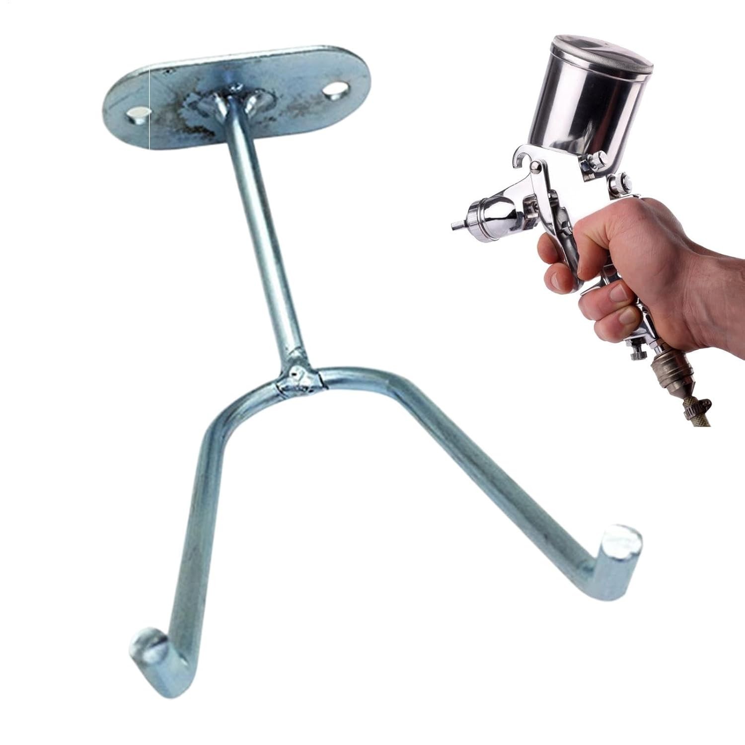 Suporte para Spray de Tinta em Parede - Ferro Resistente e Multifuncional
