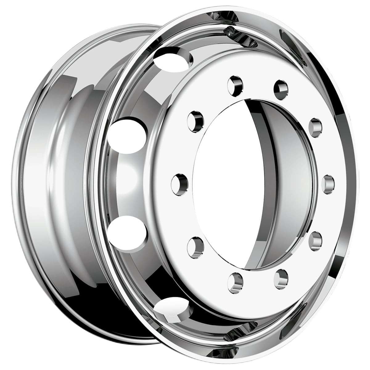 Roda de Alumínio Xbri 10 Furos para Caminhão e Carreta - 8.25 x 22.5