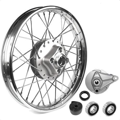 Roda Traseira Completa Raiada CG 125 Titan (83-99) com Kit Completo