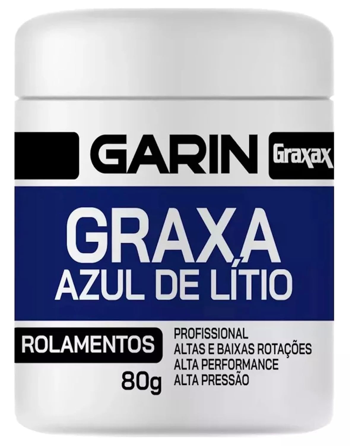 Graxa Azul de Lítio Premium para Rolamentos Automotivos e Industriais - Lubrificação Profissional de Alta Performance