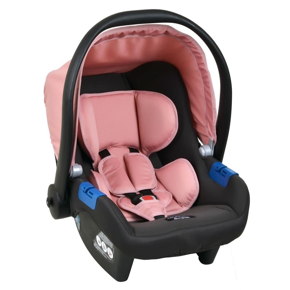 Bebê Conforto Burigotto Touring X: Segurança e Conforto para seu Pequeno (0-13kg) - Cinza e Rosa