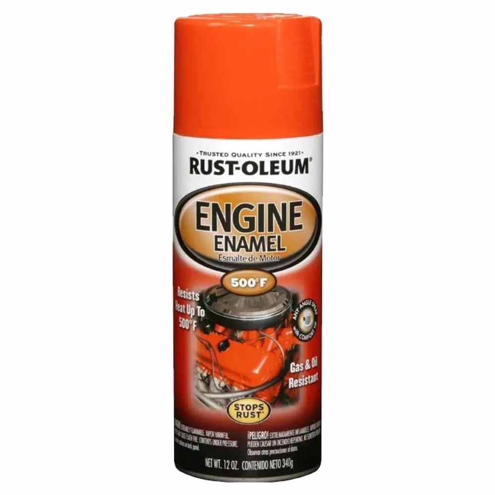 Tinta Spray para Motores 260°C Alumínio Brilhante – Rust-Oleum Premium