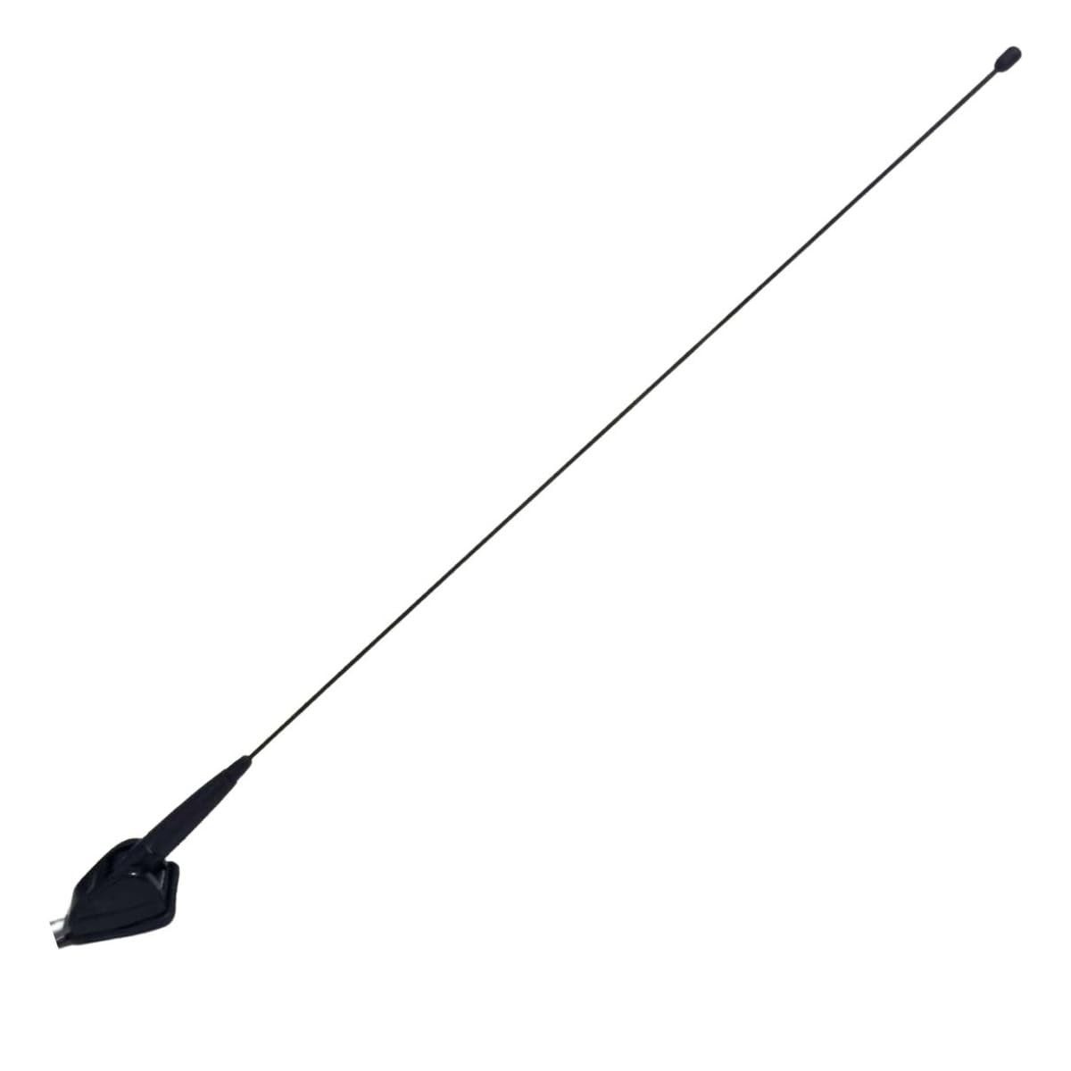 Antena Haste Curta Preta para Renault Logan, Clio, Sandero e Peugeot 106, 206, 207, 306 | Ford Ka, Fiesta, Focus