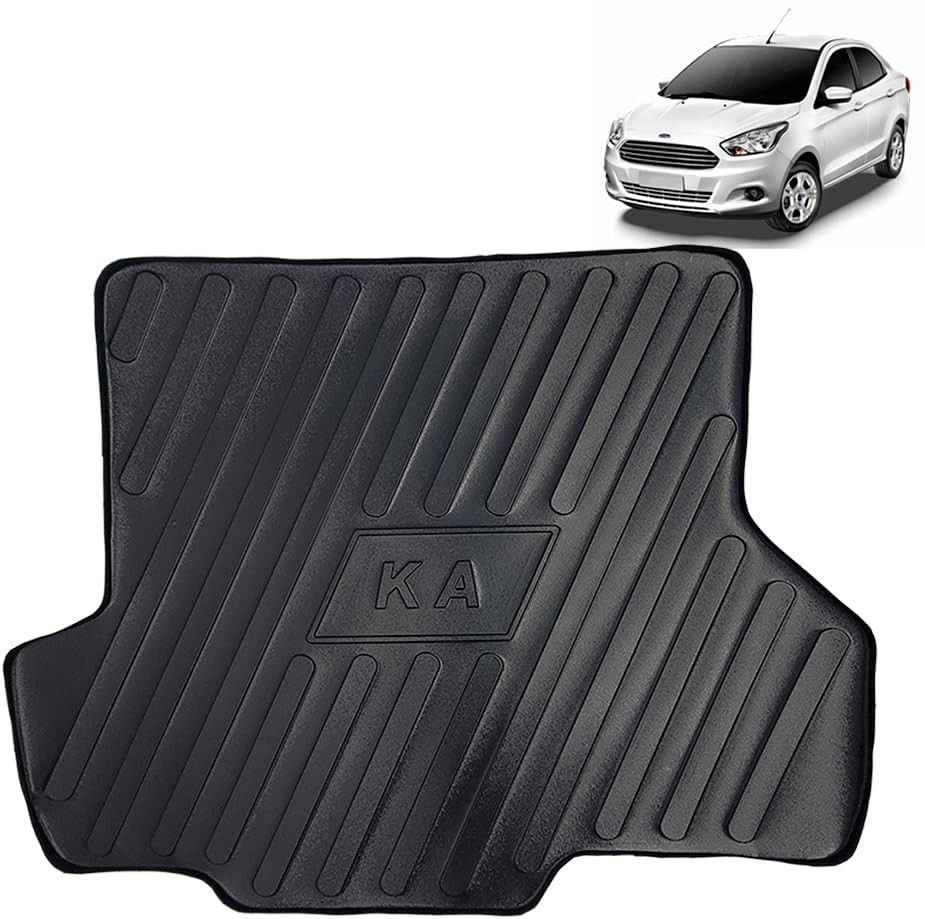 Protetor de Porta-Malas Ka+ Sedan (2015-2023) - Bandeja Em Relevo Premium