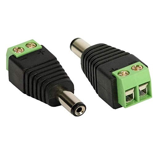 Kit 20 Conectores BNC Macho + Borne Adaptador para CFTV: Conexão Profissional Sem Solda!