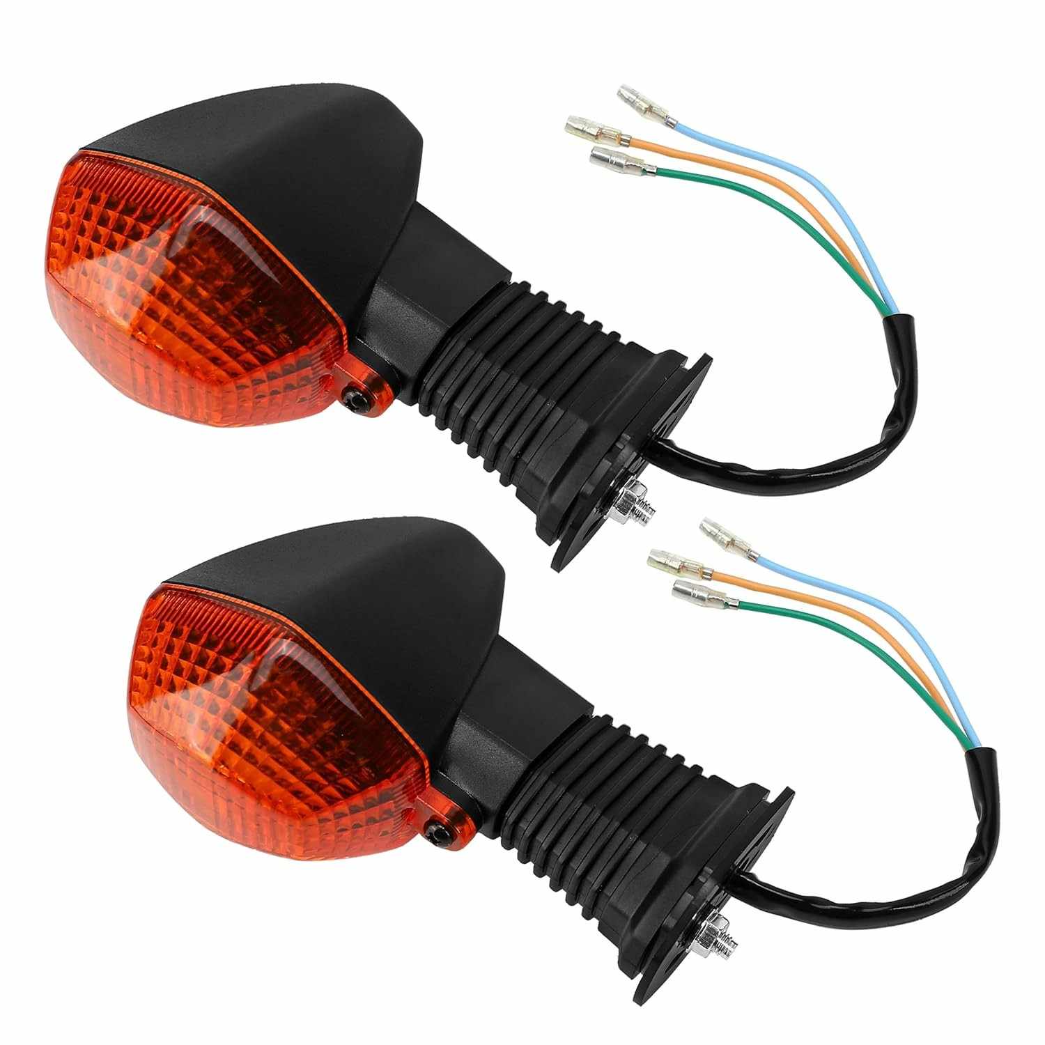 Kit 2 Luzes de Seta LED para Moto Suzuki Bandit, SV, GSX-R, DR-Z - Design Moderno e Resistente