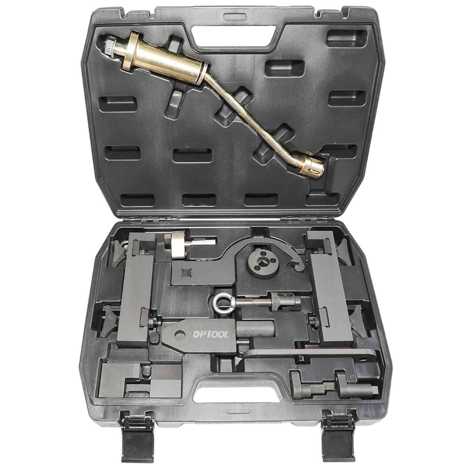 Kit Ferramenta Sincronização Eixo Cames + Extrator Injetor Land Rover Jaguar V8/V6 5.0L/3.0L