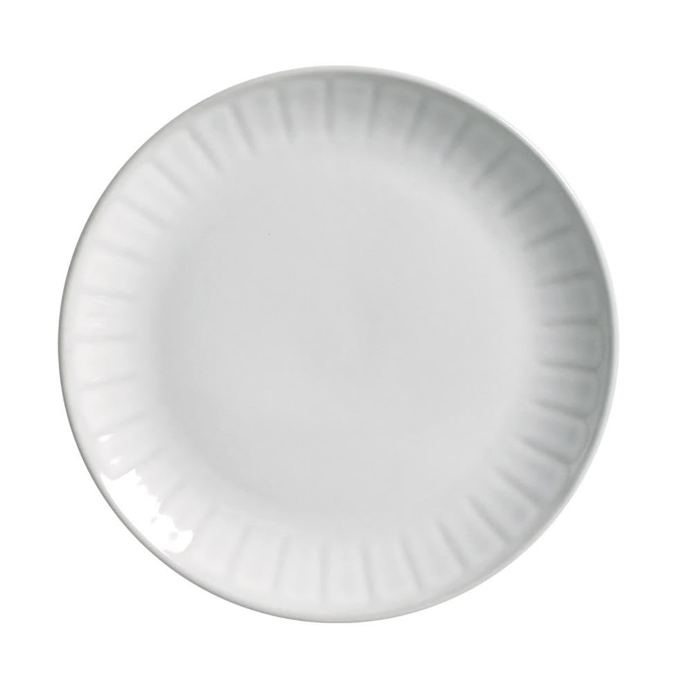 Conjunto com 6 Pratos de Sobremesa Aurora - Porto Brasil | Esmalte Reagente & Seguro para Microondas