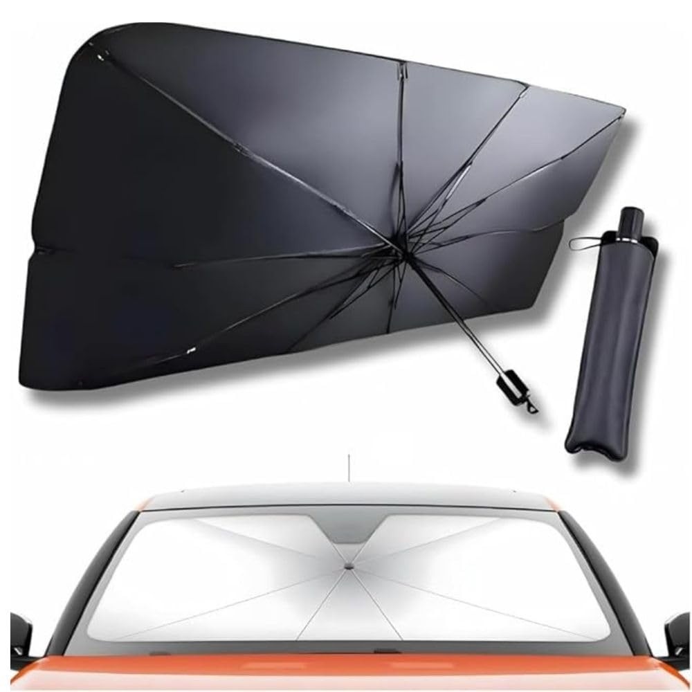 Protetor Solar Para-brisa Automotivo Universal Dobrável - Proteção UV e Térmica Avançada